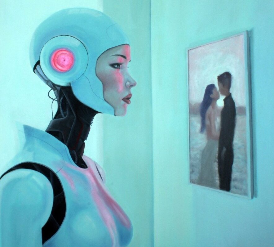 Relinquishment artwork by Romanian contemporary artist Romeo Bud